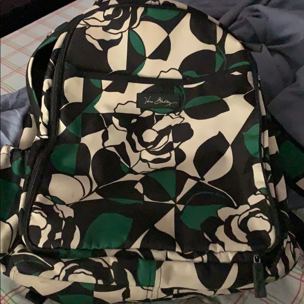 Vera Bradley diaper bag, can be used as a backpack